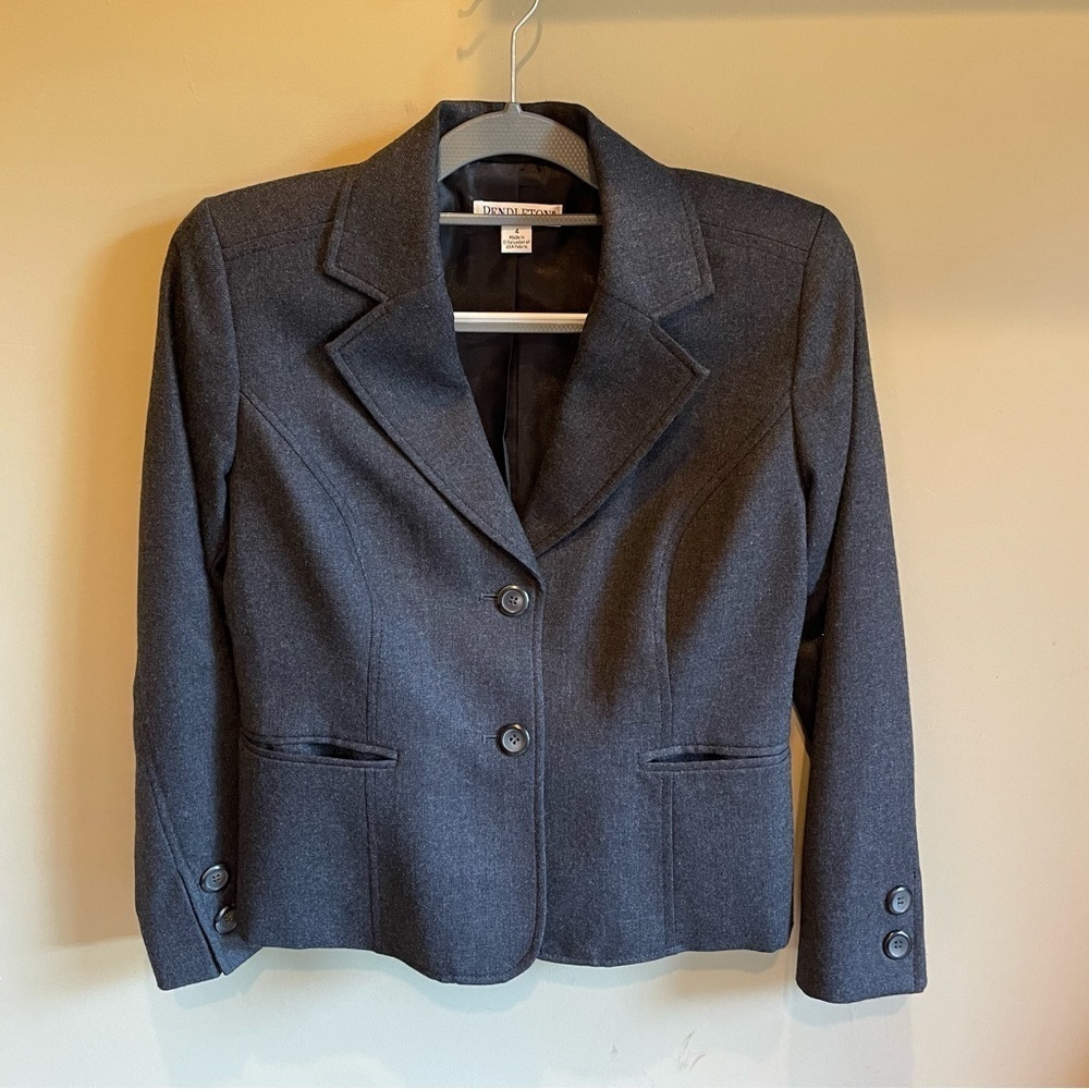 Pendleton Wool Blazer Jacket Size 4 - image 1